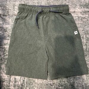 Boys Green Casual Shorts
